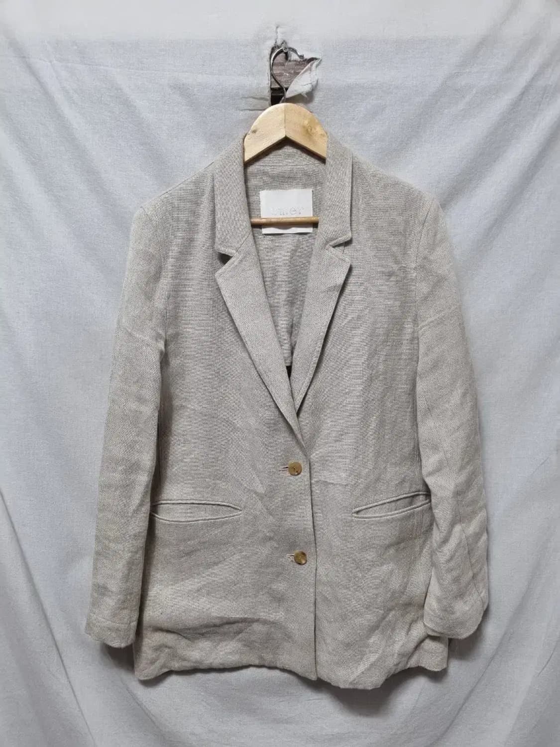 유메르 린넨 블레이저 자켓 F 상품이미지1