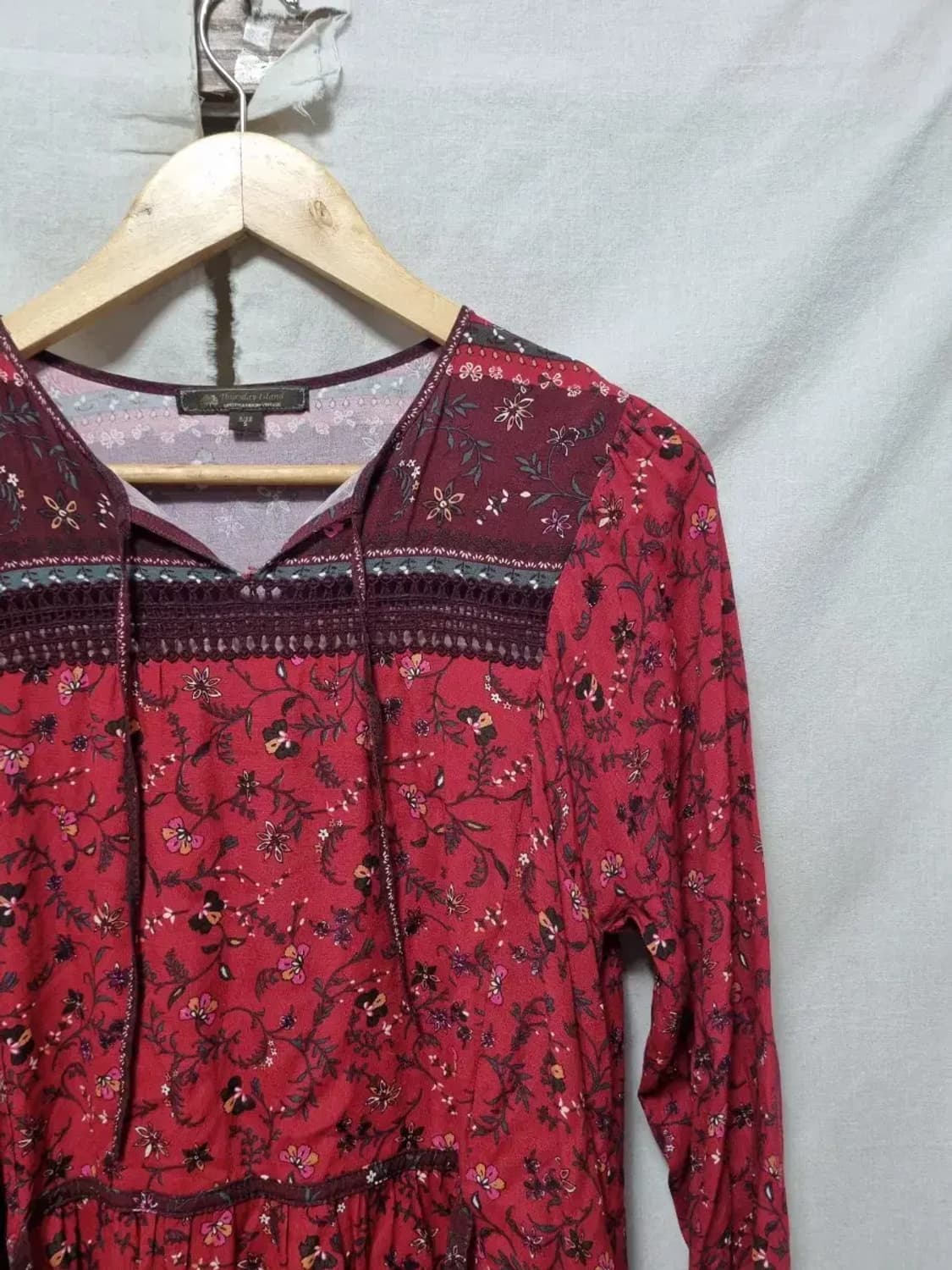 써스데이아일랜드 원피스 S 상품이미지3