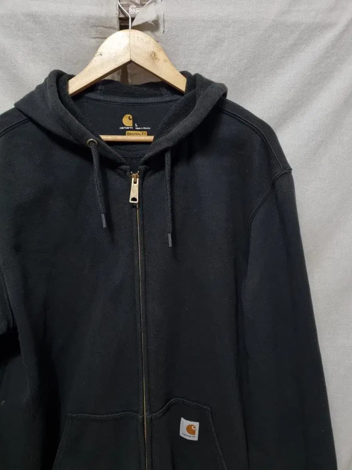 칼하트 후드 집업 L 상품이미지3