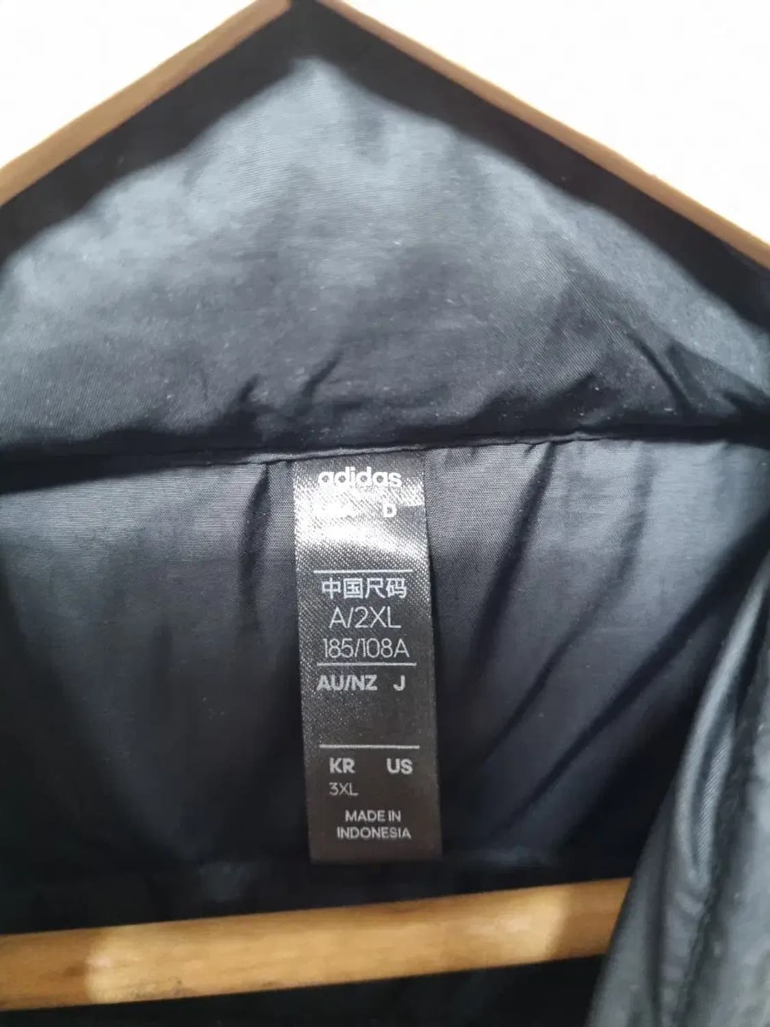 아디다스 경량 패딩 점퍼 2XL 상품이미지4