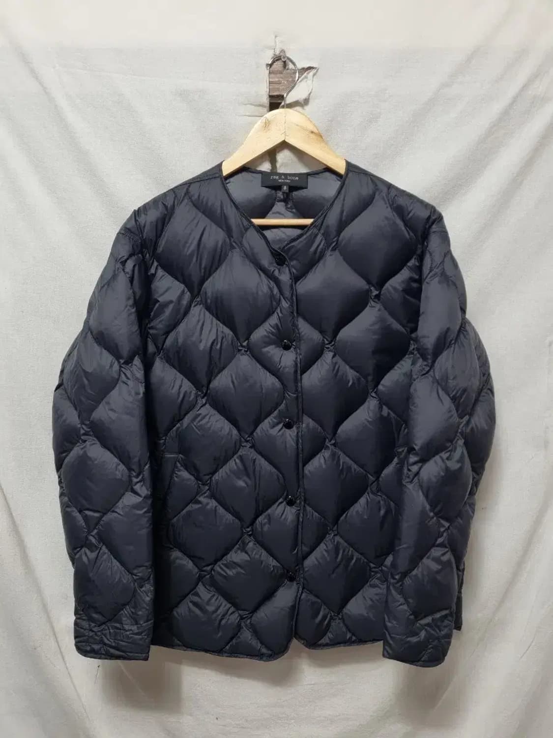랙앤본 다이아몬드 퀼팅 다운 패딩 S 상품이미지1
