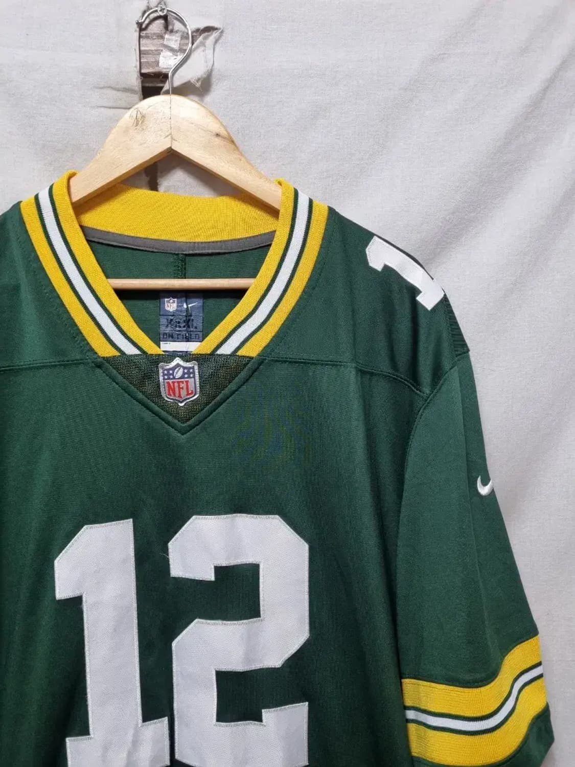 나이키 그린베이 패커스 12번 NFL 저지 XXXL 상품이미지2