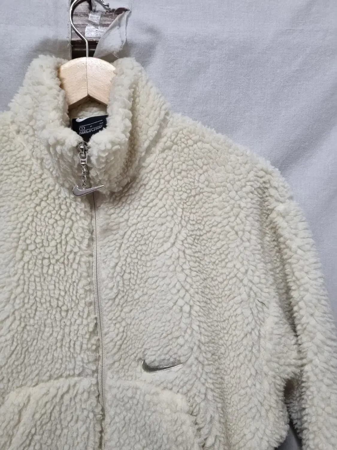 나이키 뽀글이 집업 자켓 S 상품이미지3