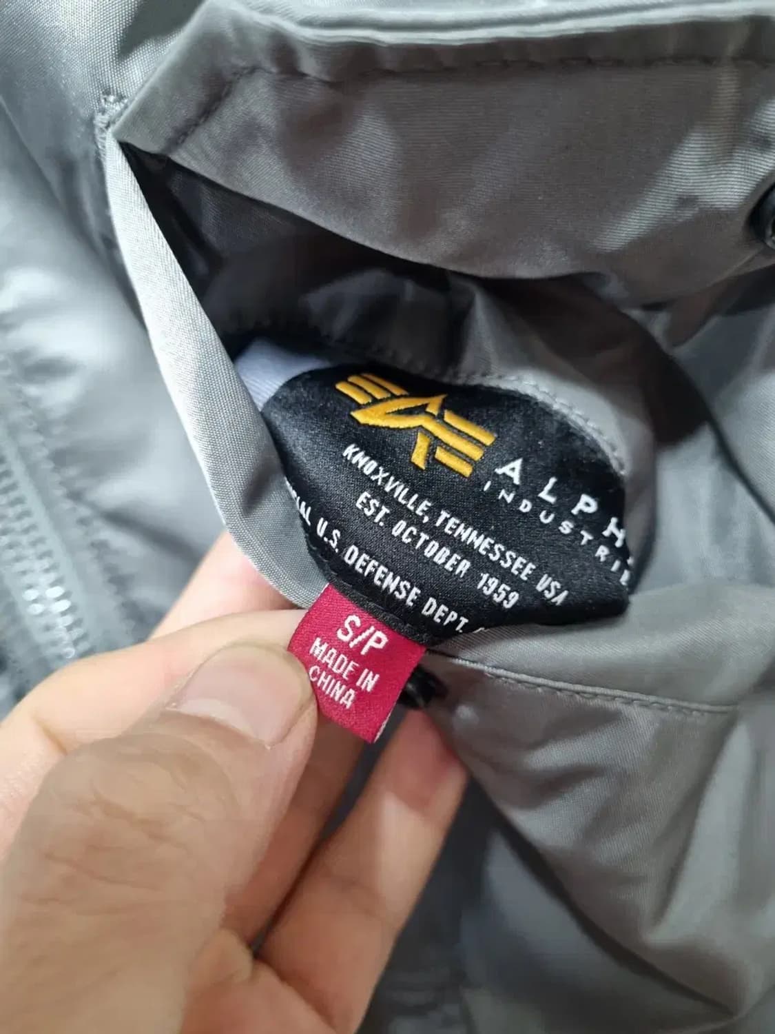 알파인더스트리 항공 점퍼 S 상품이미지6