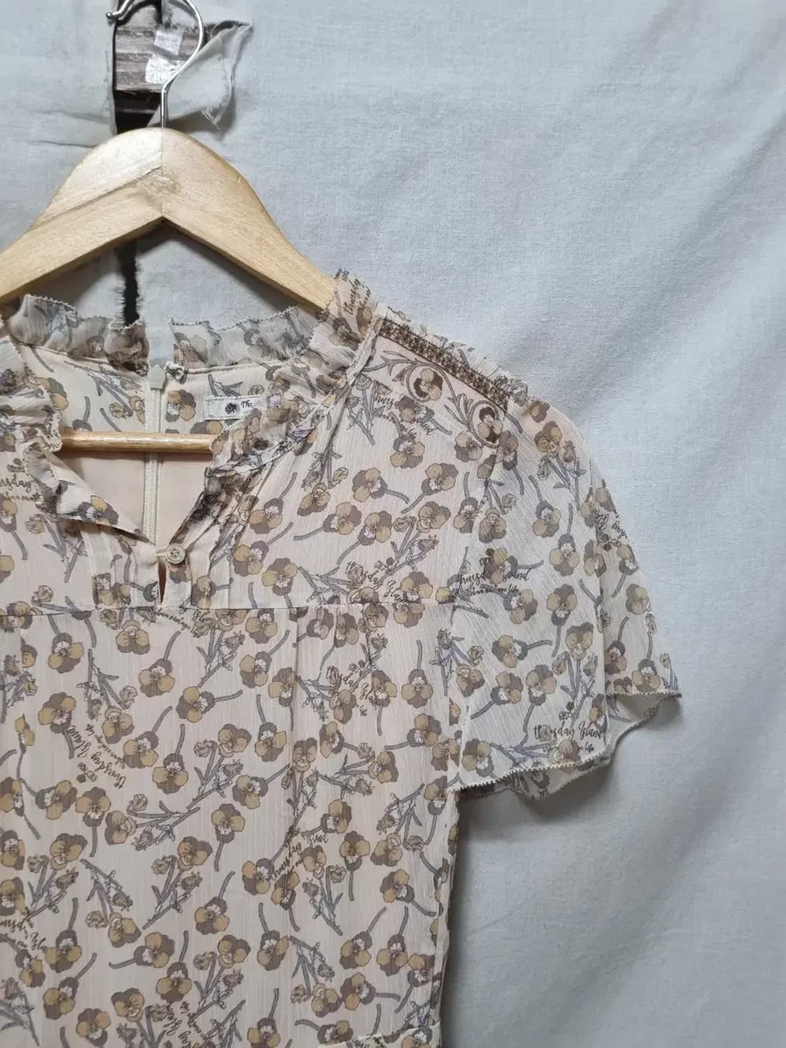 써스데이아일랜드 원피스 S 상품이미지3