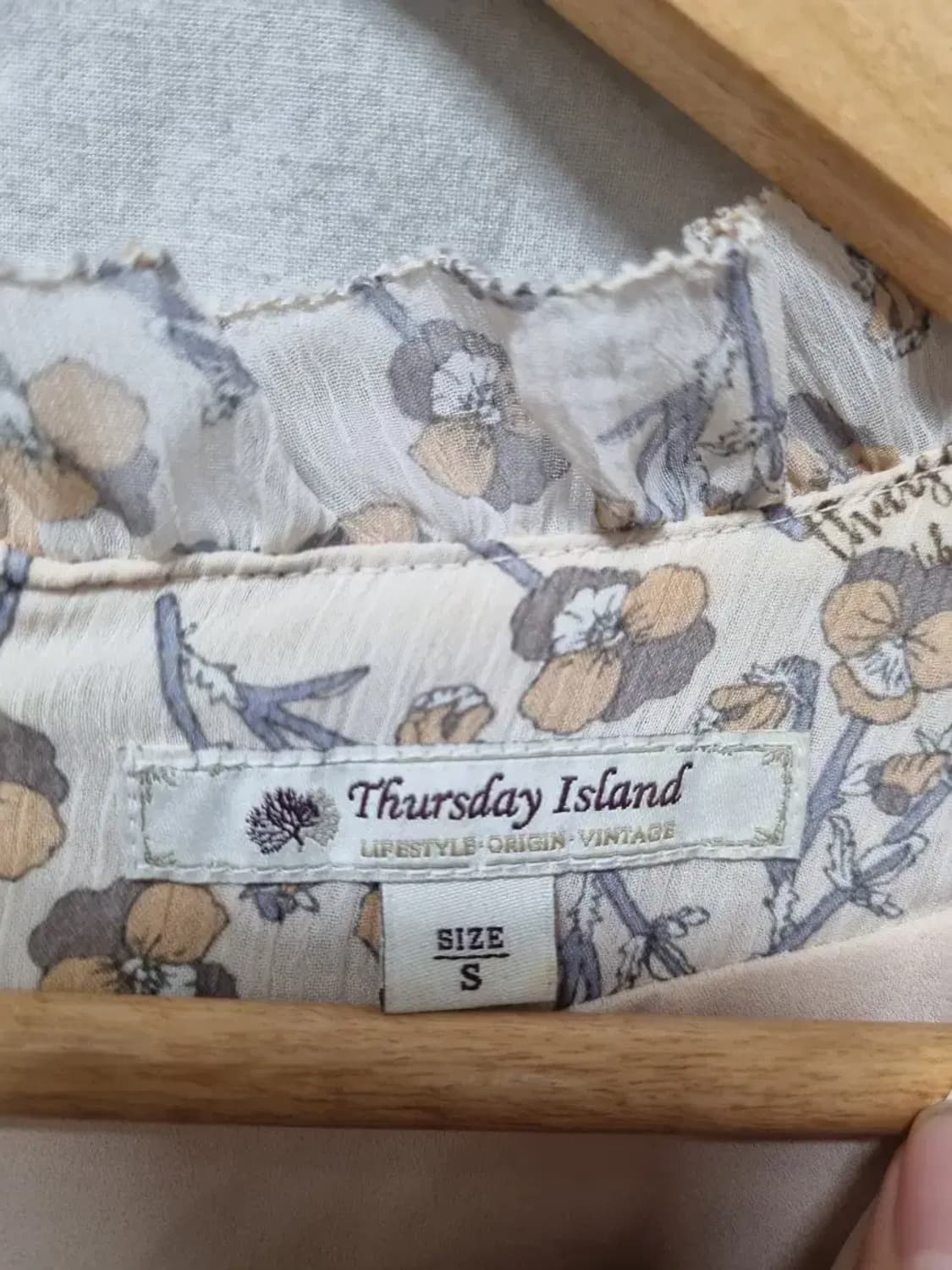 써스데이아일랜드 원피스 S 상품이미지4