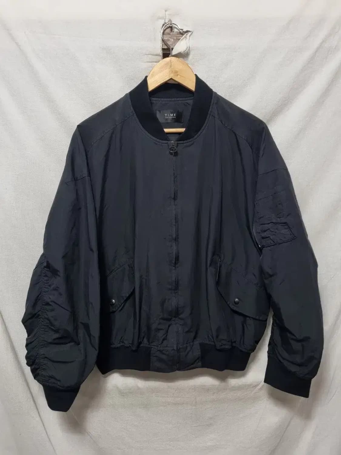 타임 포스트모던 봄버 자켓 항공자켓 F 상품이미지1