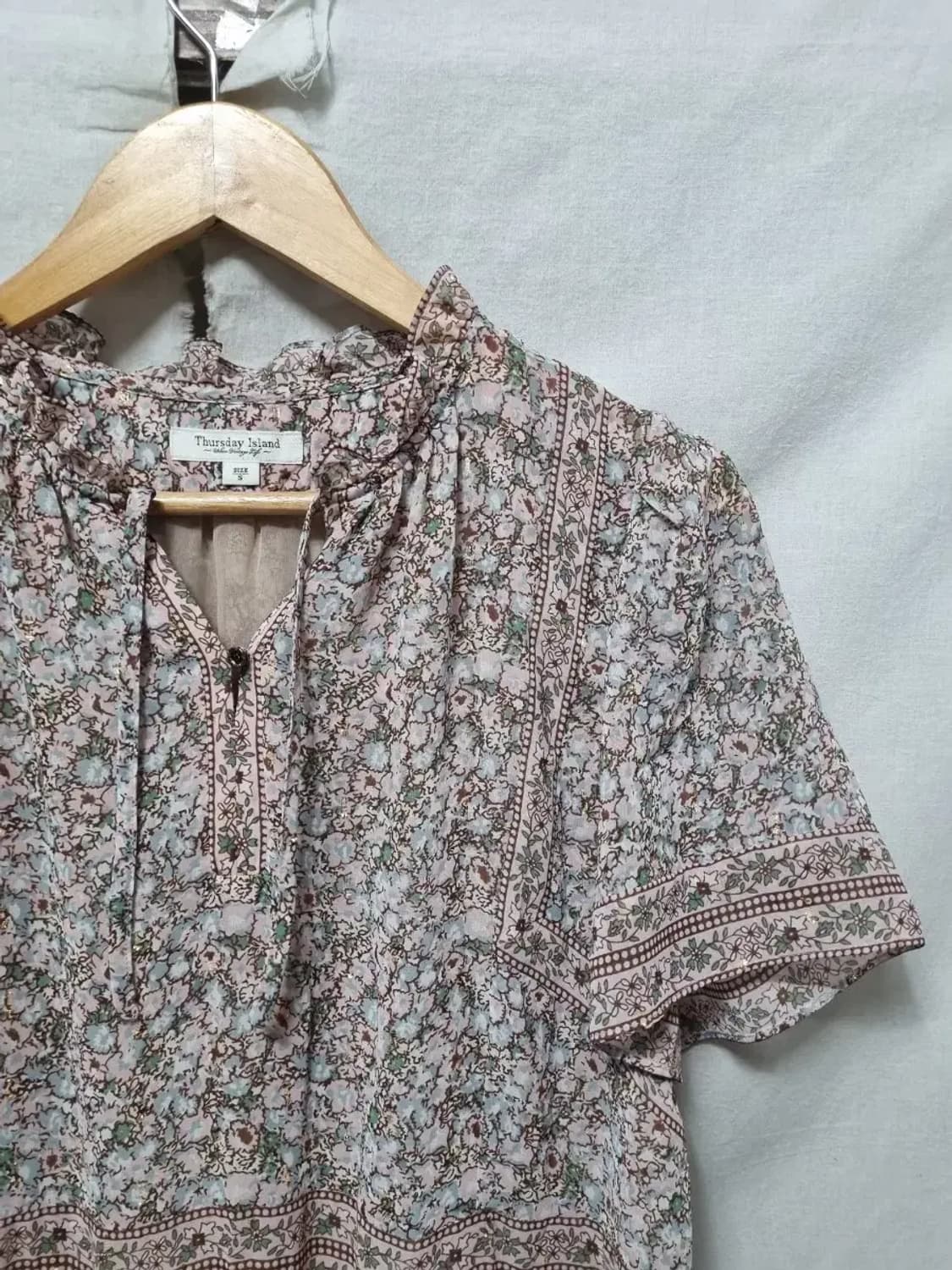 써스데이아일랜드 원피스 S 상품이미지3