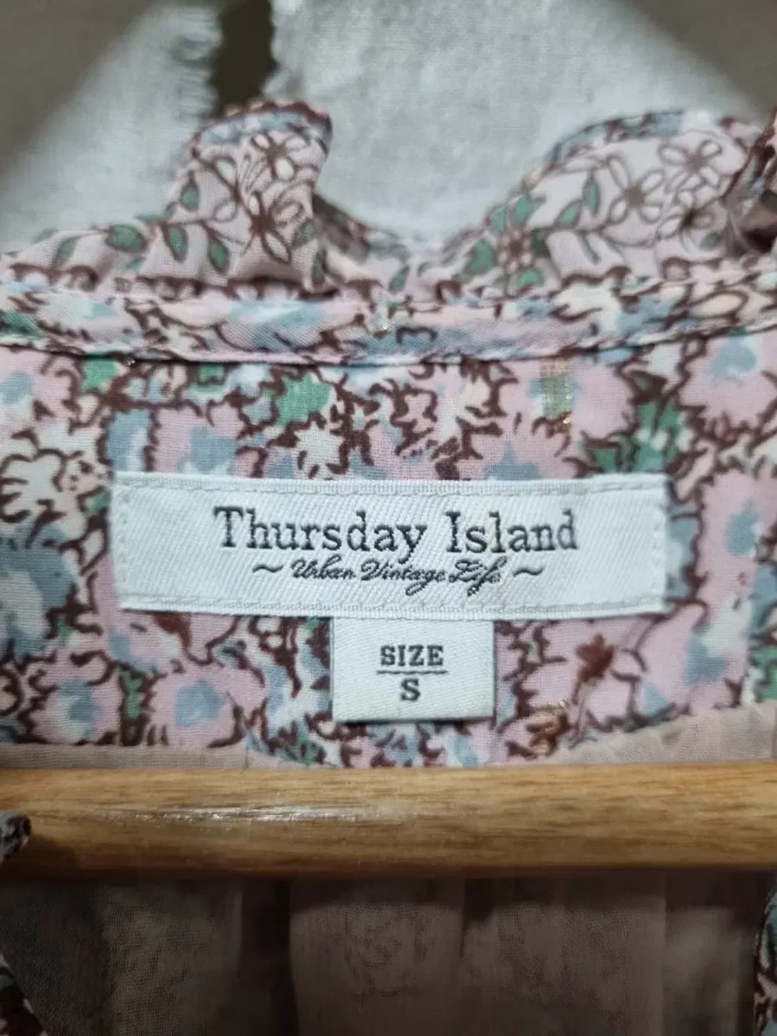 써스데이아일랜드 원피스 S 상품이미지4