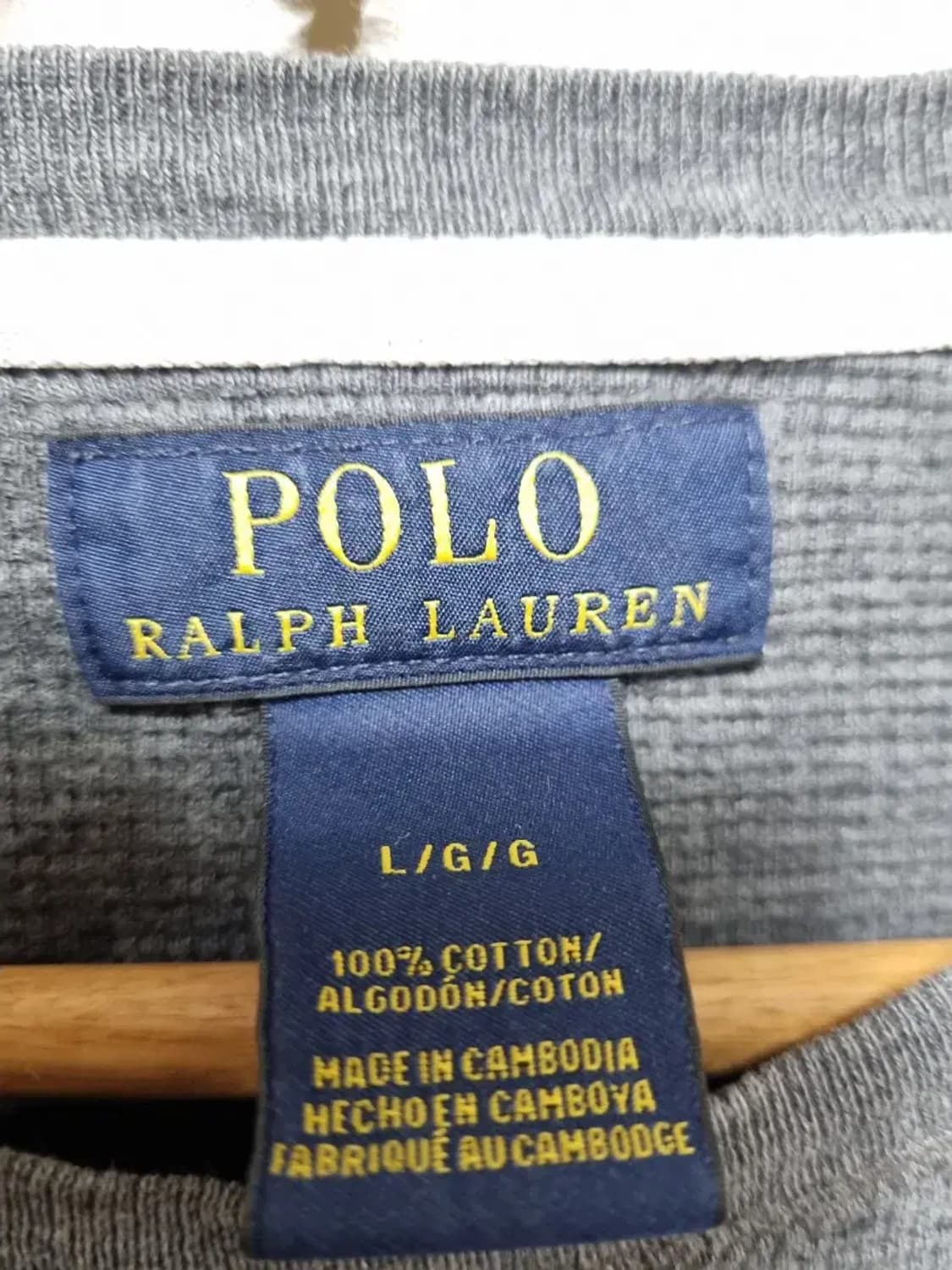 폴로 랄프로렌 긴팔티 롱슬리브 여성 L 상품이미지4