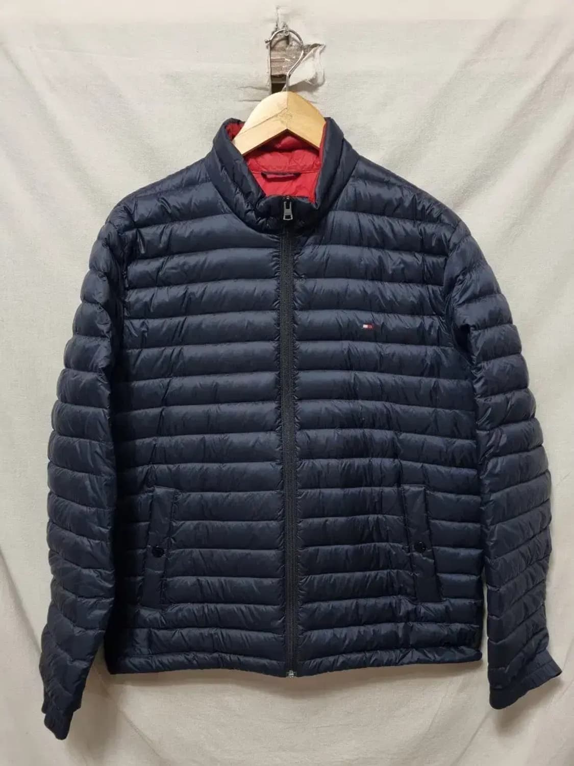 타미힐피거 네이비 경량 패딩 점퍼 L 상품이미지1