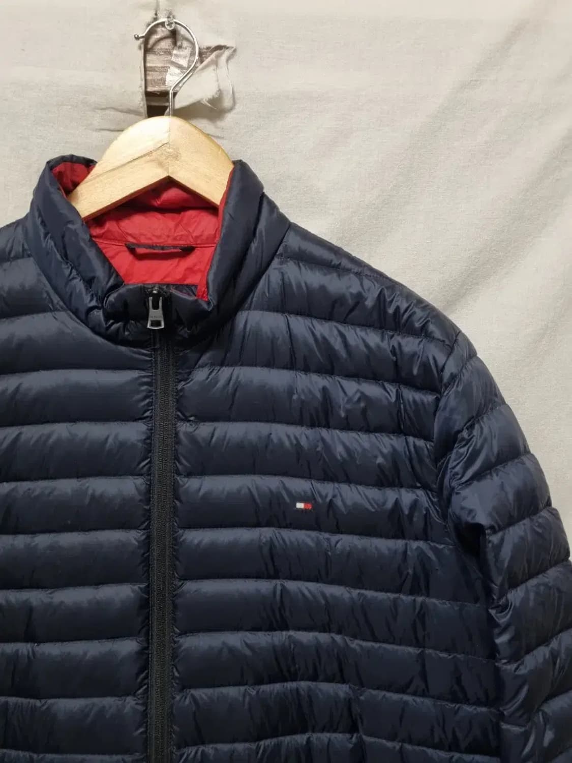 타미힐피거 네이비 경량 패딩 점퍼 L 상품이미지3
