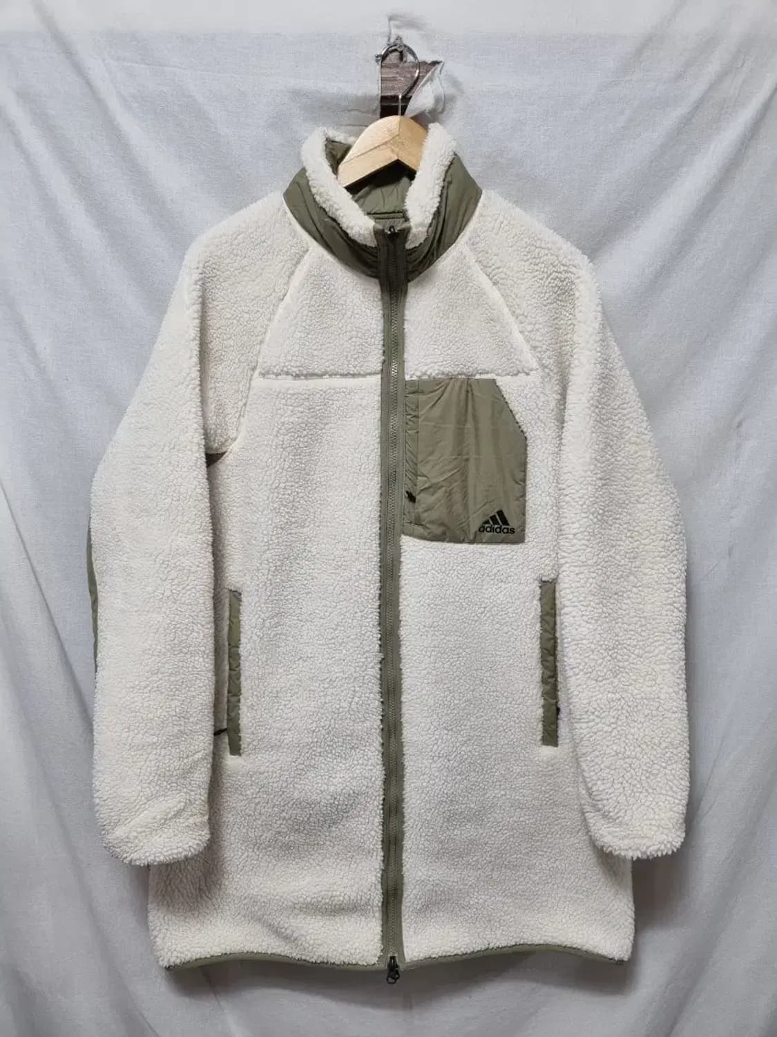 아디다스 뽀글이 리버시블 점퍼 M 상품이미지1