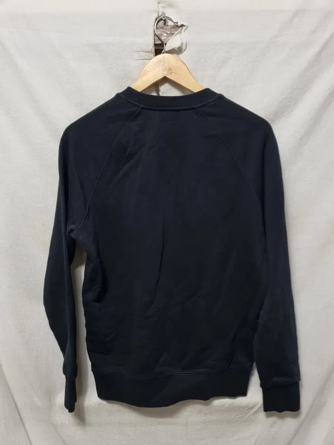 메종키츠네 폭스 헤드 블랙 맨투맨 S 상품이미지2