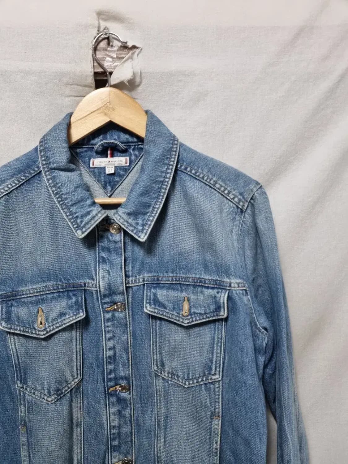 타미힐피거 데님 자켓 청자켓 36 상품이미지3