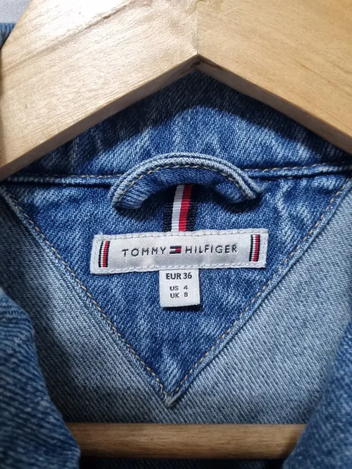 타미힐피거 데님 자켓 청자켓 36 상품이미지4