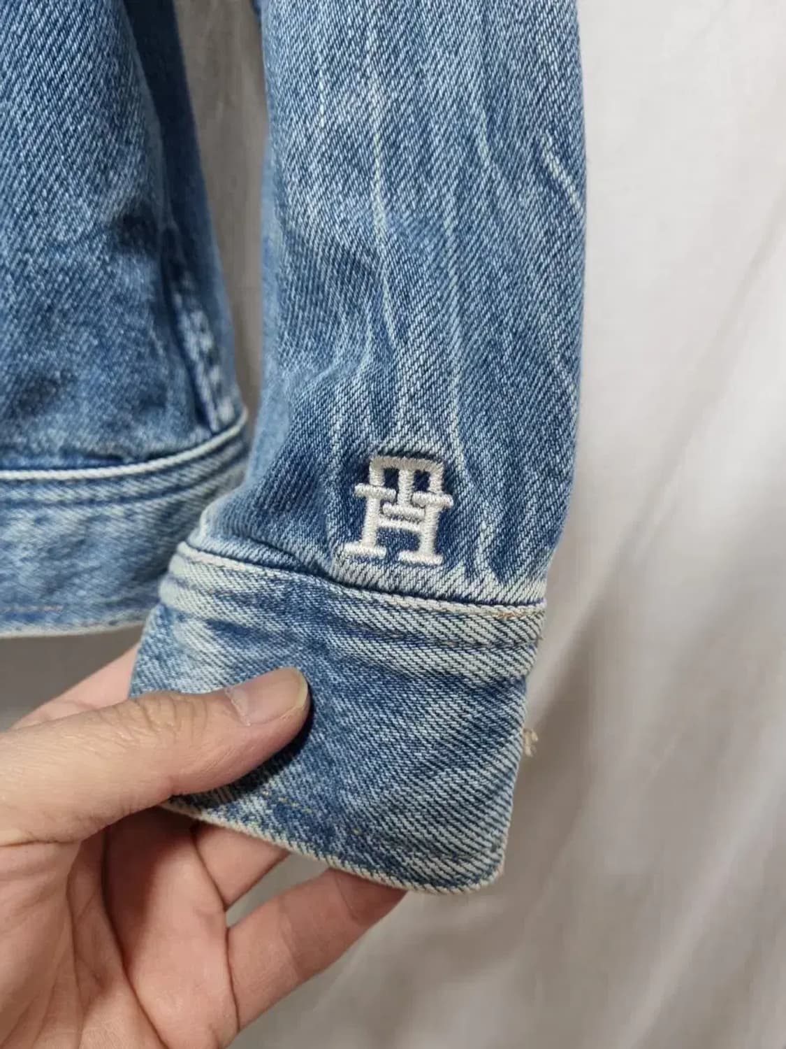 타미힐피거 데님 자켓 청자켓 36 상품이미지6
