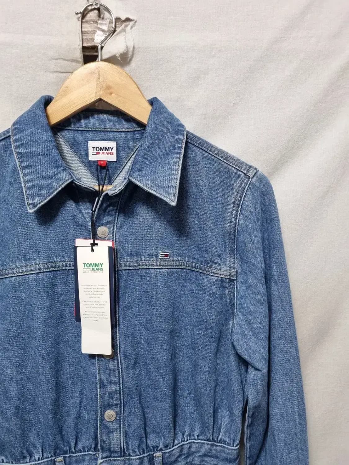 타미힐피거  데님 셔츠 원피스 S 상품이미지2