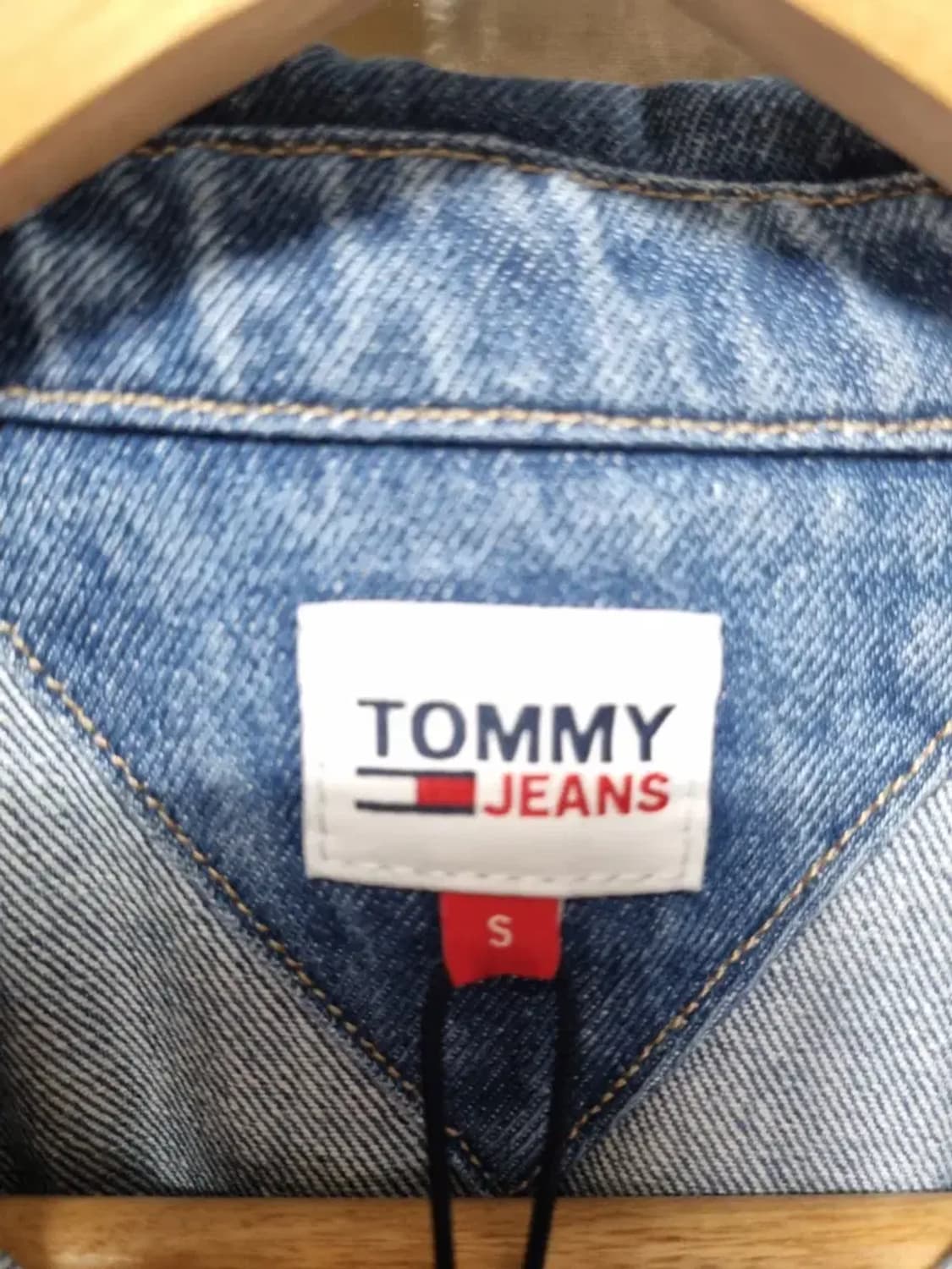 타미힐피거  데님 셔츠 원피스 S 상품이미지5