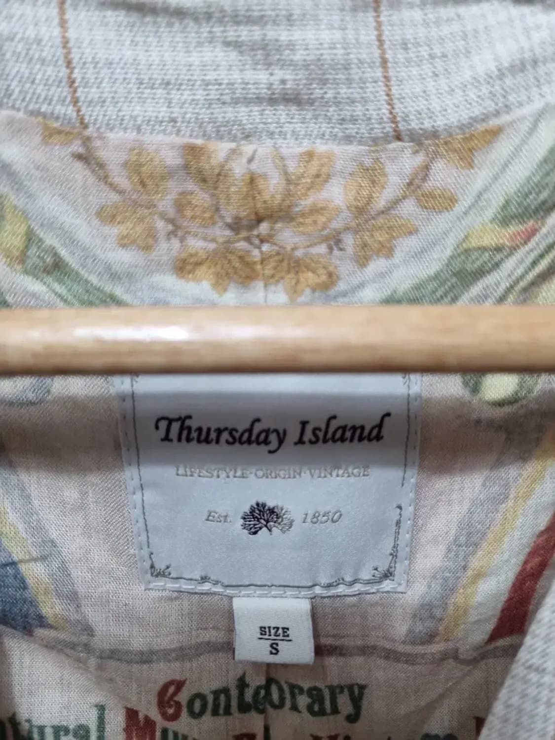 앤더슨벨 체크무늬 자켓 S 상품이미지4