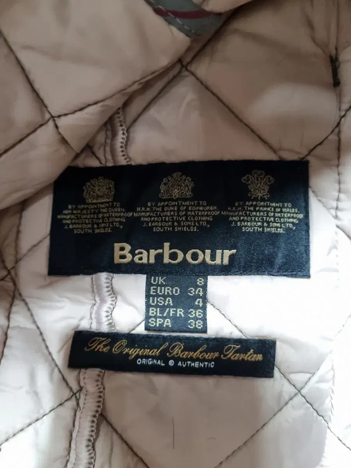 바버 퀼팅 자켓 올리브 여성 85 상품이미지5