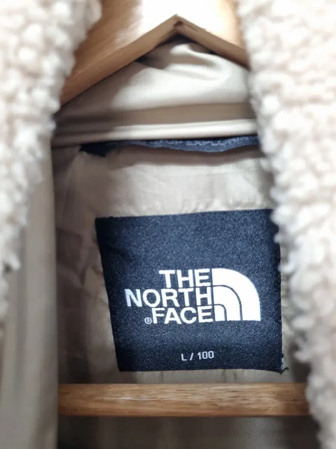 노스페이스 뽀글이 롱 후리스 코트 L 상품이미지4