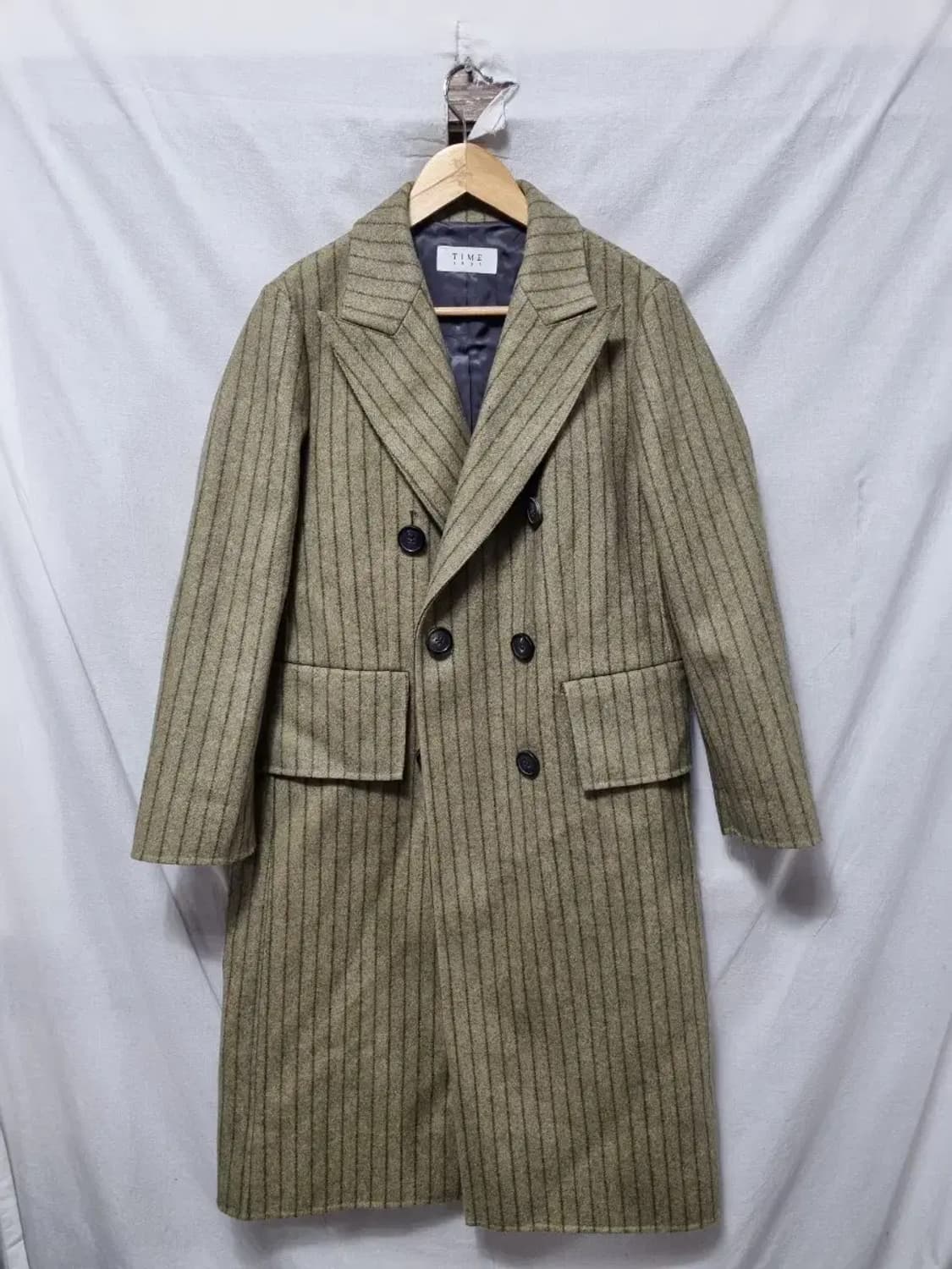 타임 1993 스트라이프 코트 자켓 90 상품이미지1