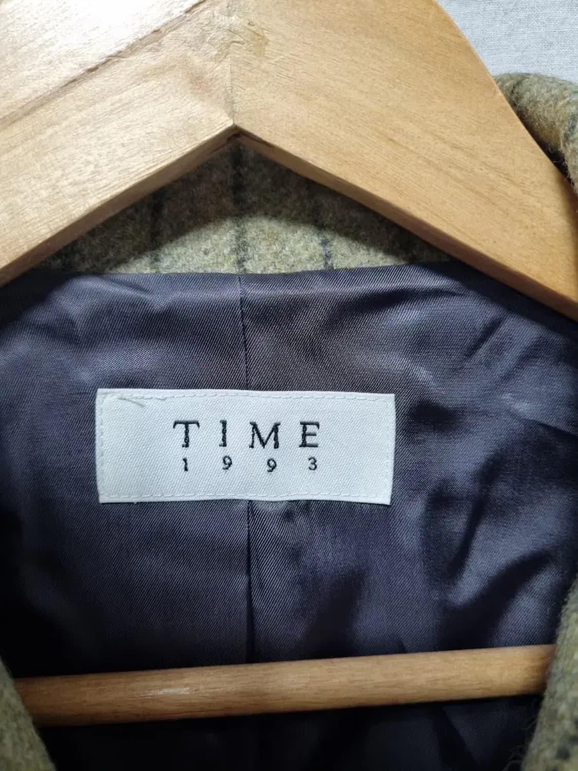 타임 1993 스트라이프 코트 자켓 90 상품이미지4
