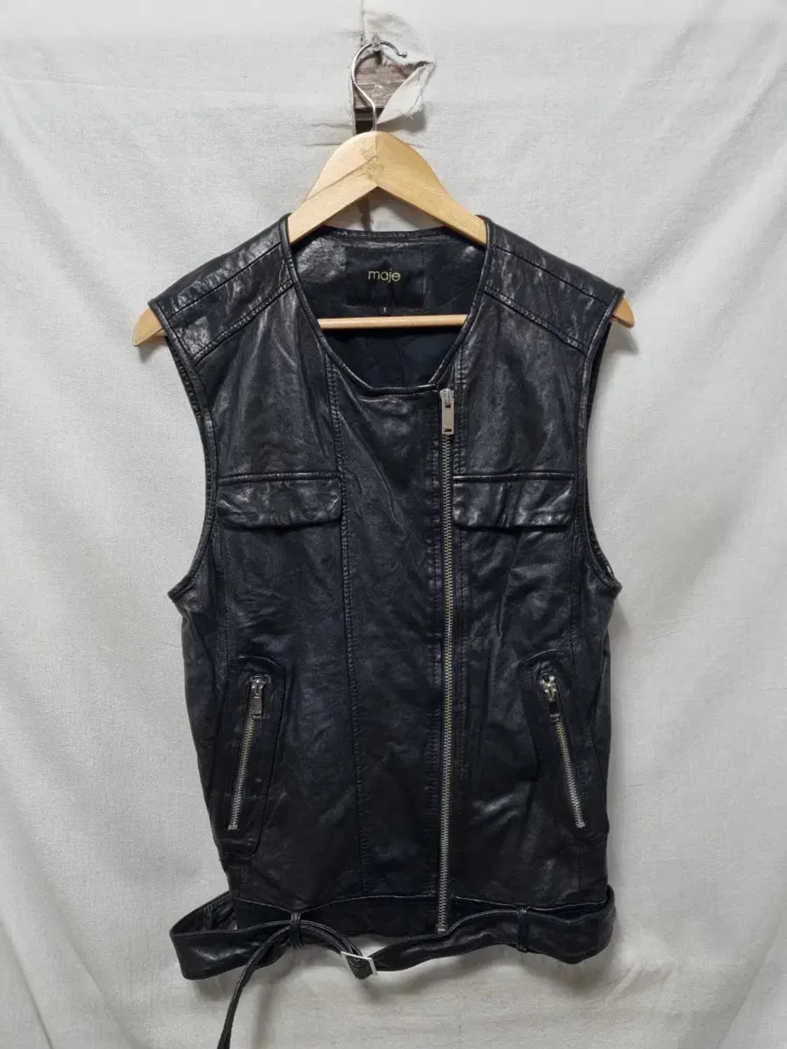 마쥬 양가죽 베스트 조끼 90 상품이미지1