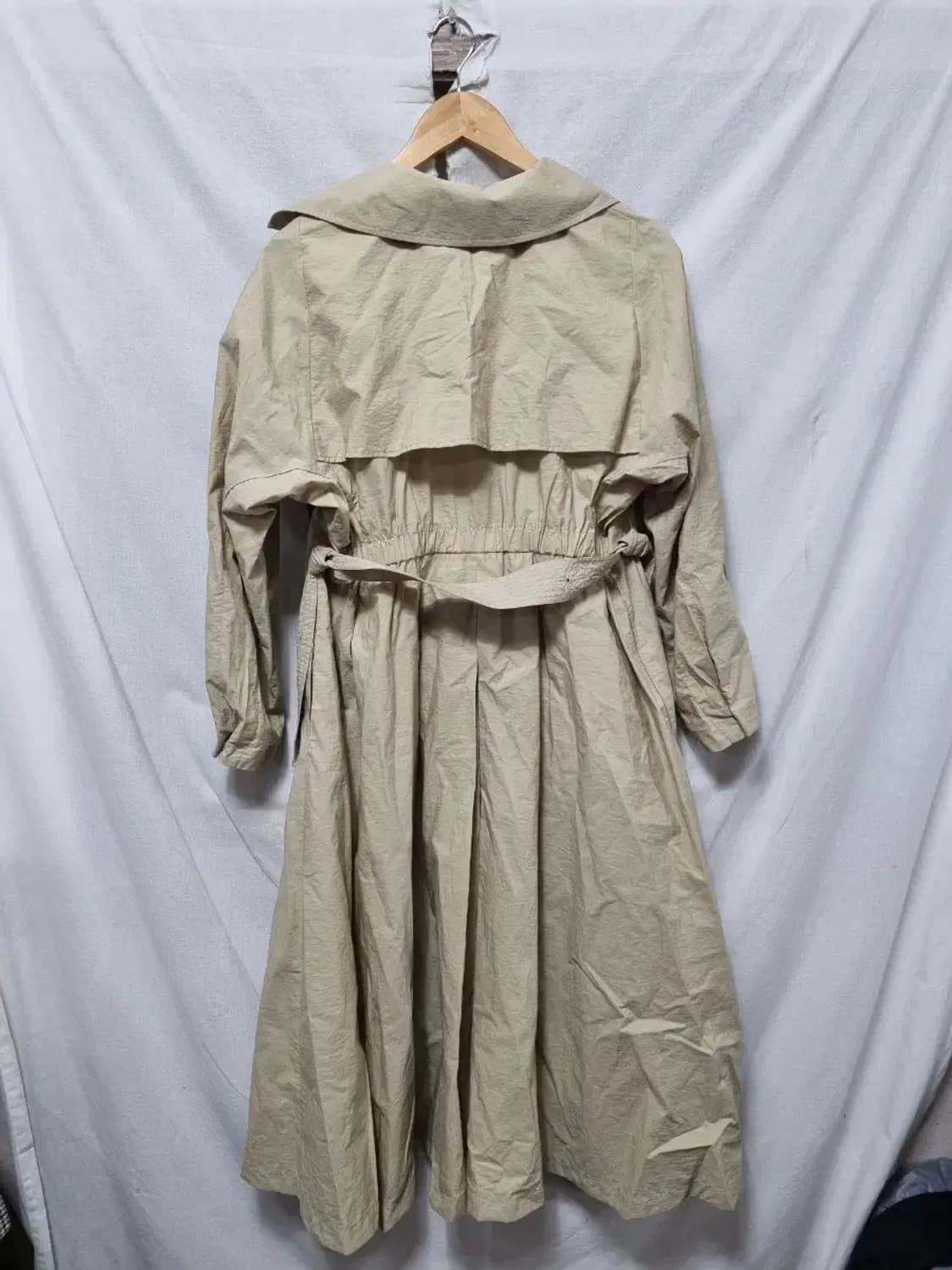 타임 베이지 트렌치 코트 F 상품이미지2