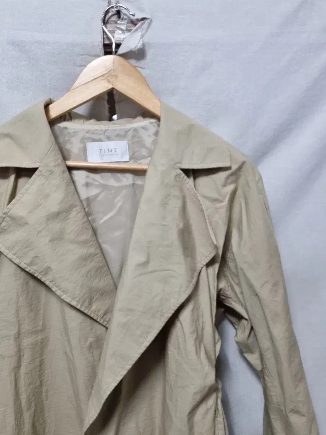 타임 베이지 트렌치 코트 F 상품이미지3