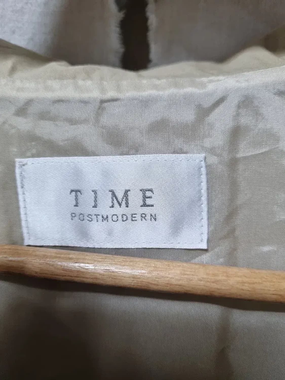 타임 베이지 트렌치 코트 F 상품이미지5