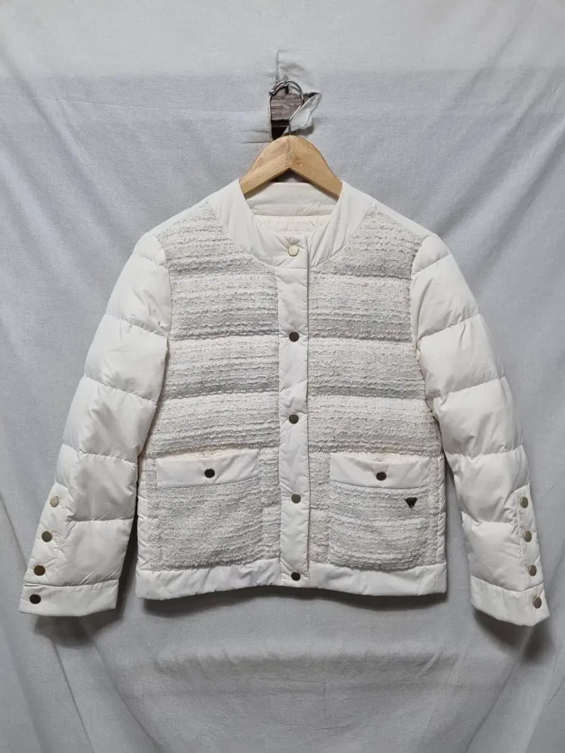 게스 트위드 숏 패딩 XS 상품이미지1