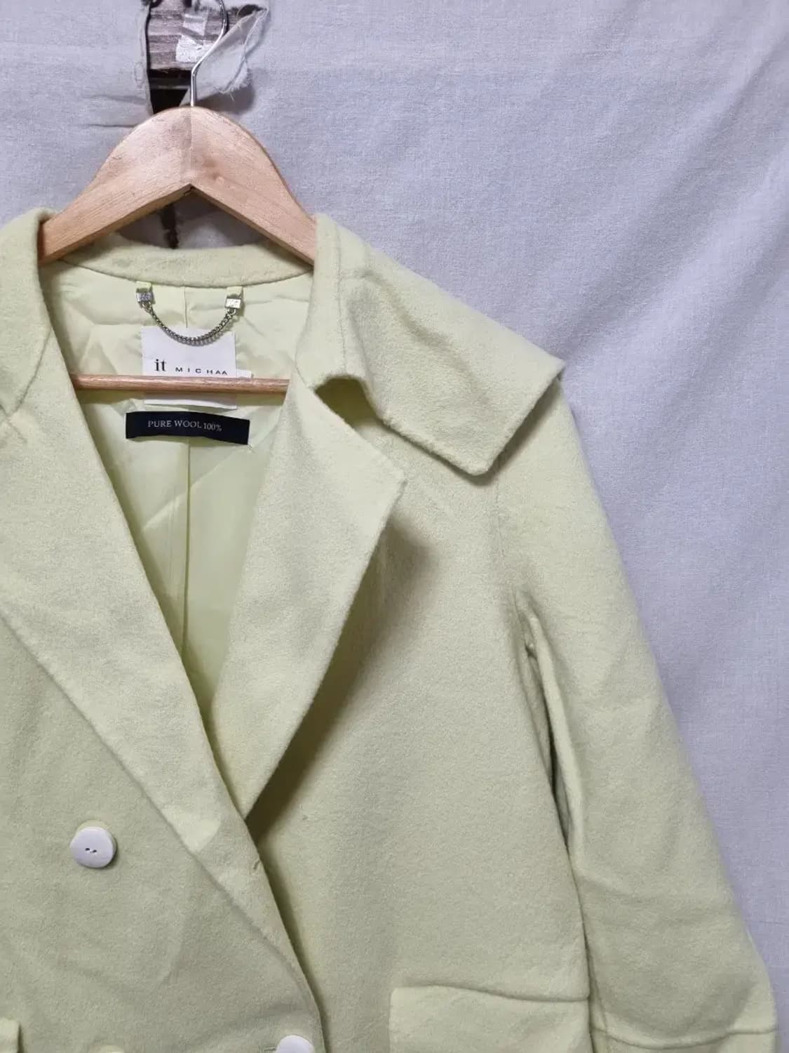 잇미샤 모 더블 코트 자켓 90 상품이미지2