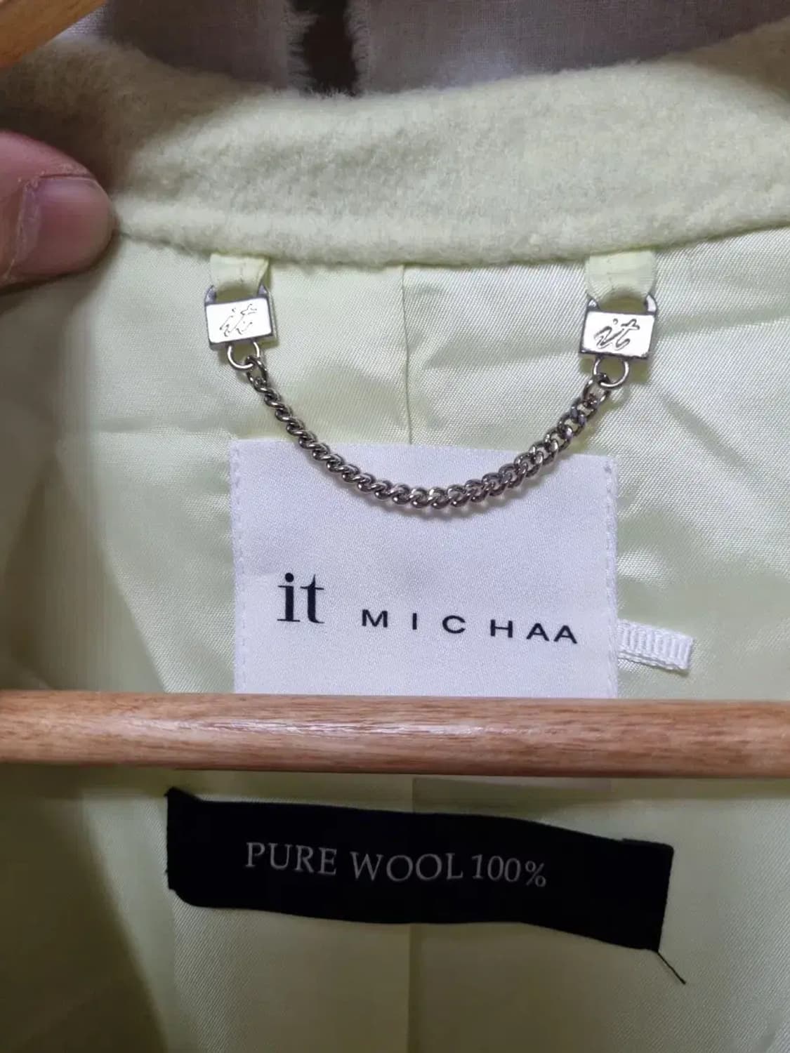 잇미샤 모 더블 코트 자켓 90 상품이미지4