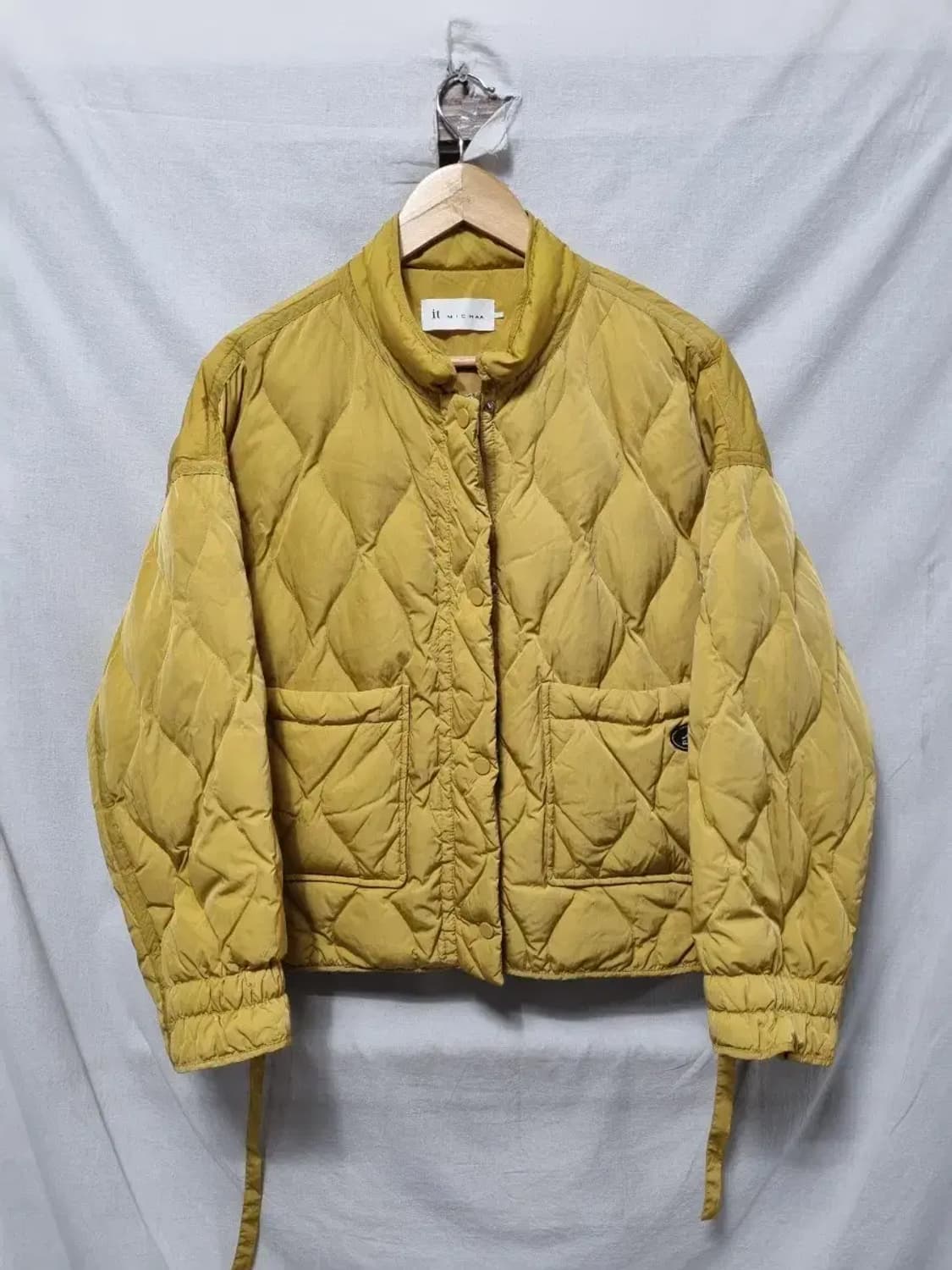 잇미샤 퀼팅 숏 패딩 점퍼 95 상품이미지1