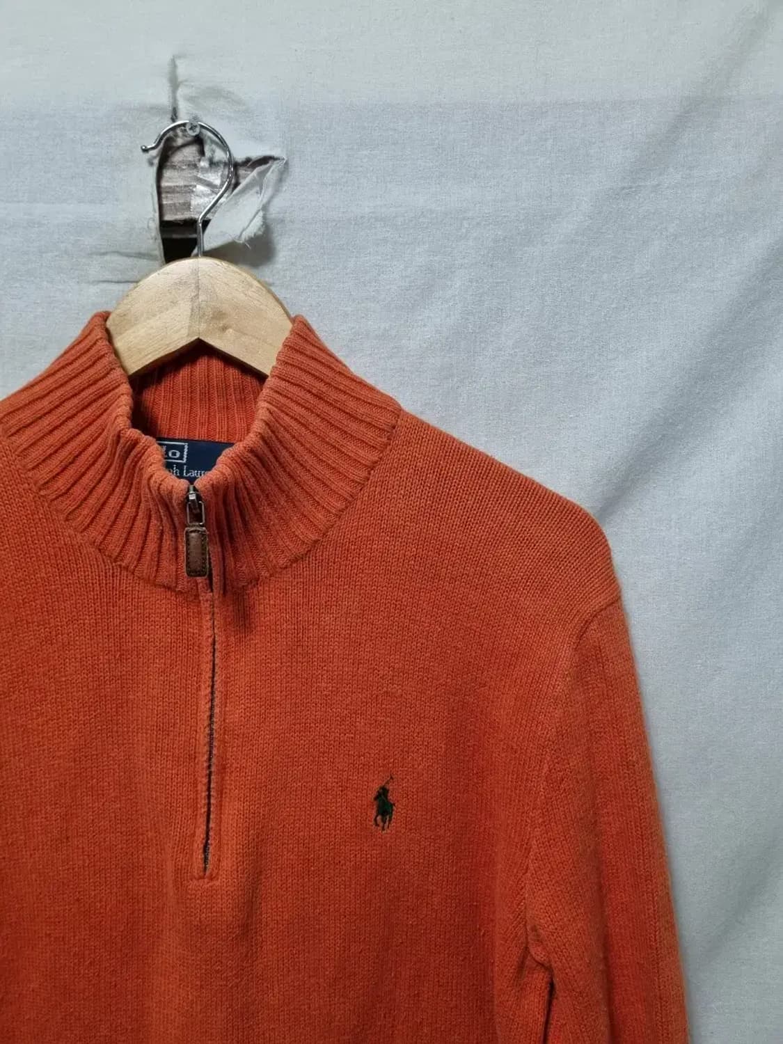폴로 랄프로렌 반집업 니트 M 상품이미지3