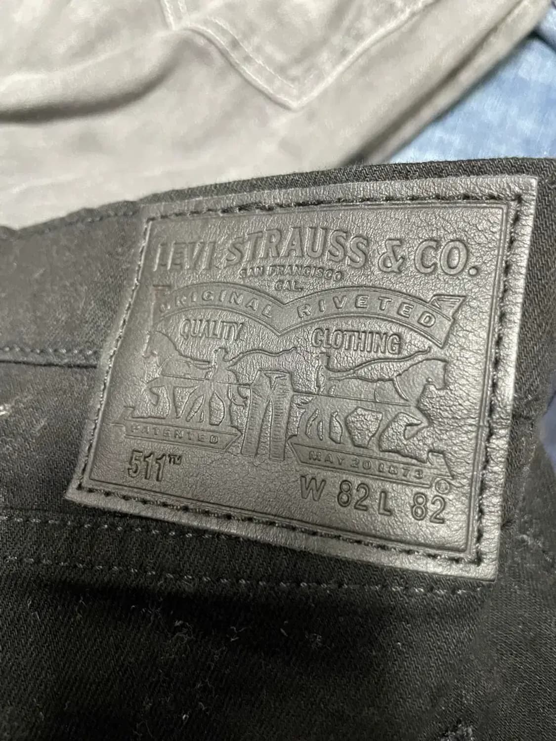 리바이스 511 면 바지 32/32 상품이미지3