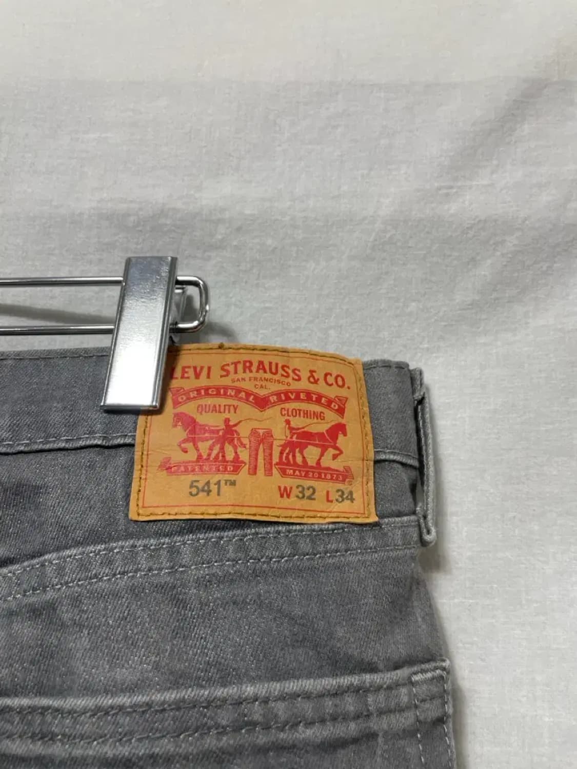 리바이스 541 그레이 데님 32/34 상품이미지3