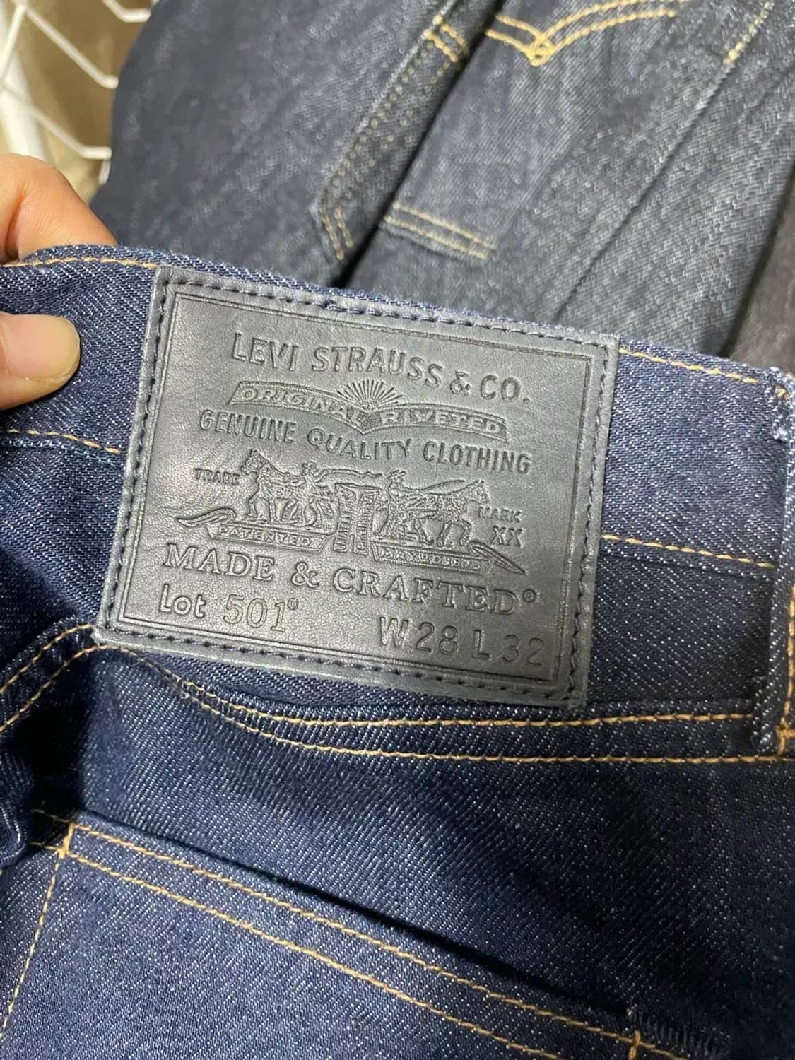 리바이스 501 데님 청바지 28/32 상품이미지4