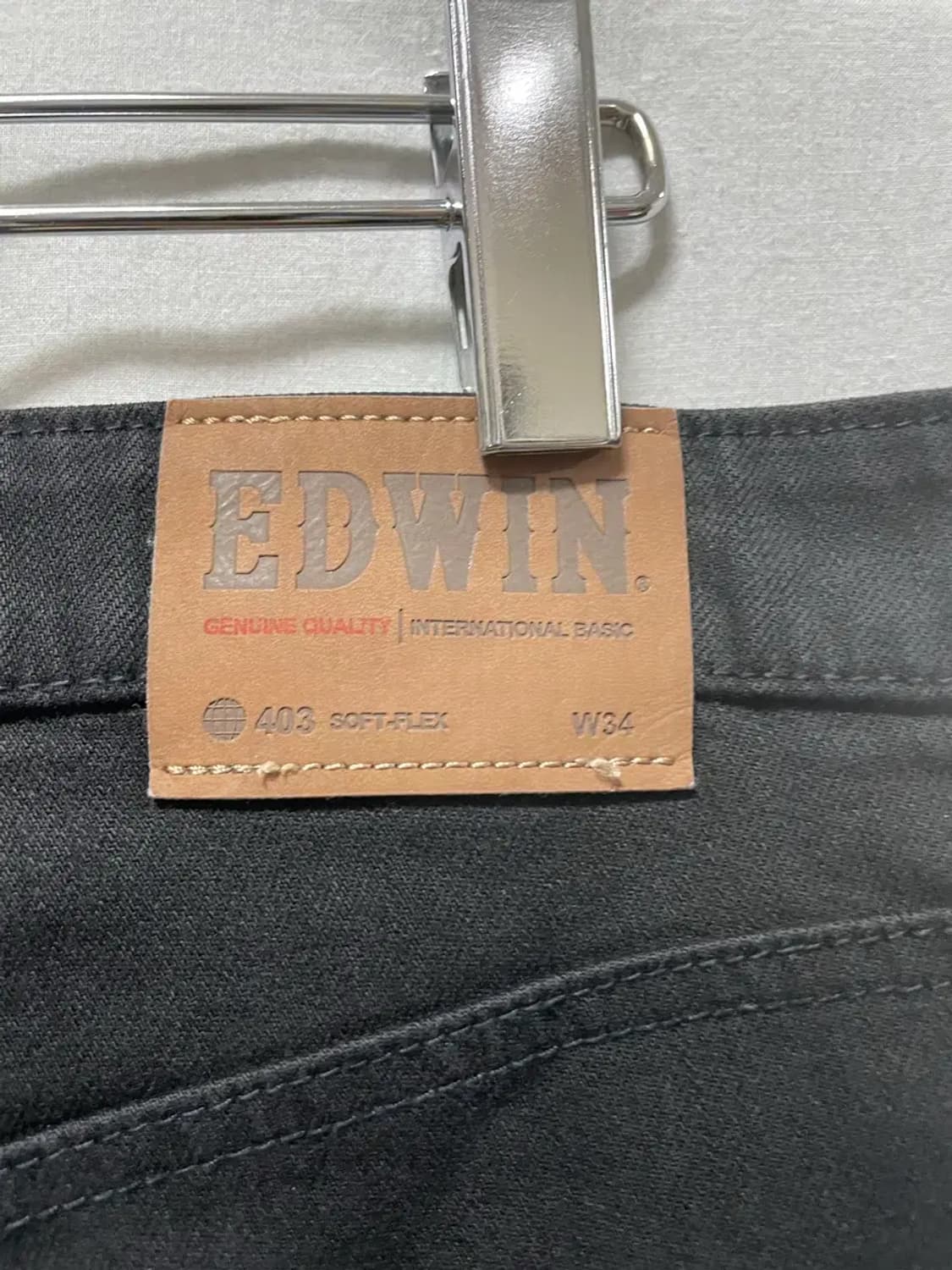 EDWIN 에드윈 403 흑청 데님 34 상품이미지3