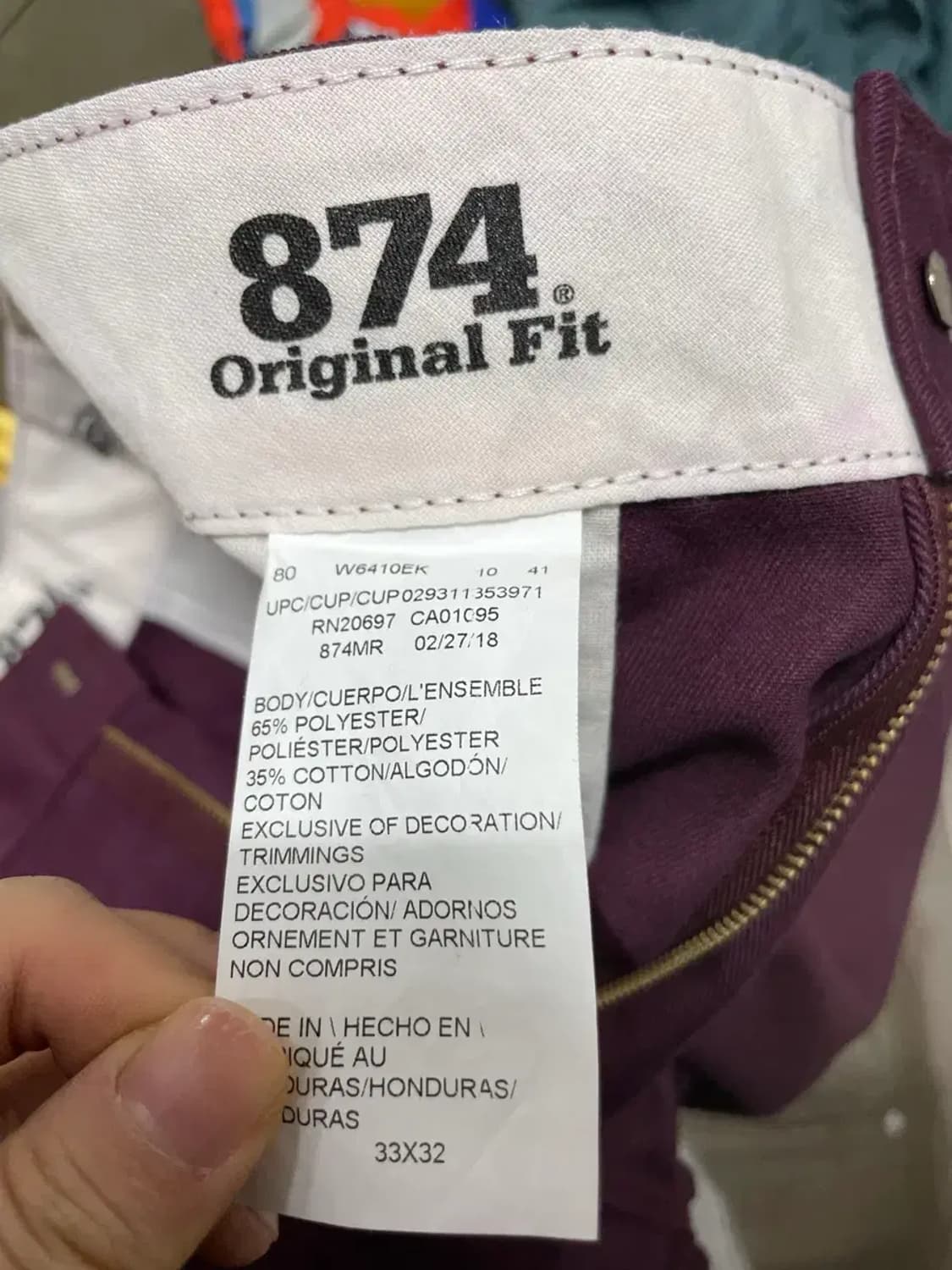 디키스 874 면바지 슬랙스 L 상품이미지4