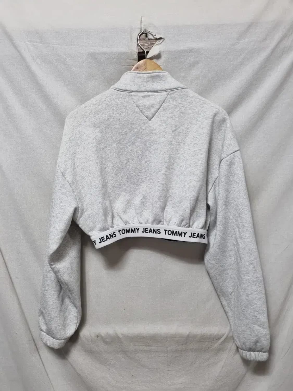 타미힐피거 크롭 기모 맨투맨 M 상품이미지2