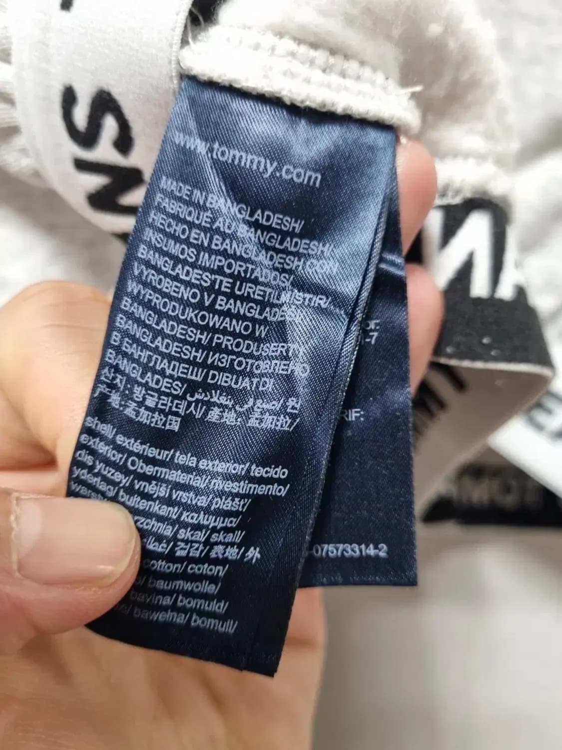 타미힐피거 크롭 기모 맨투맨 M 상품이미지5