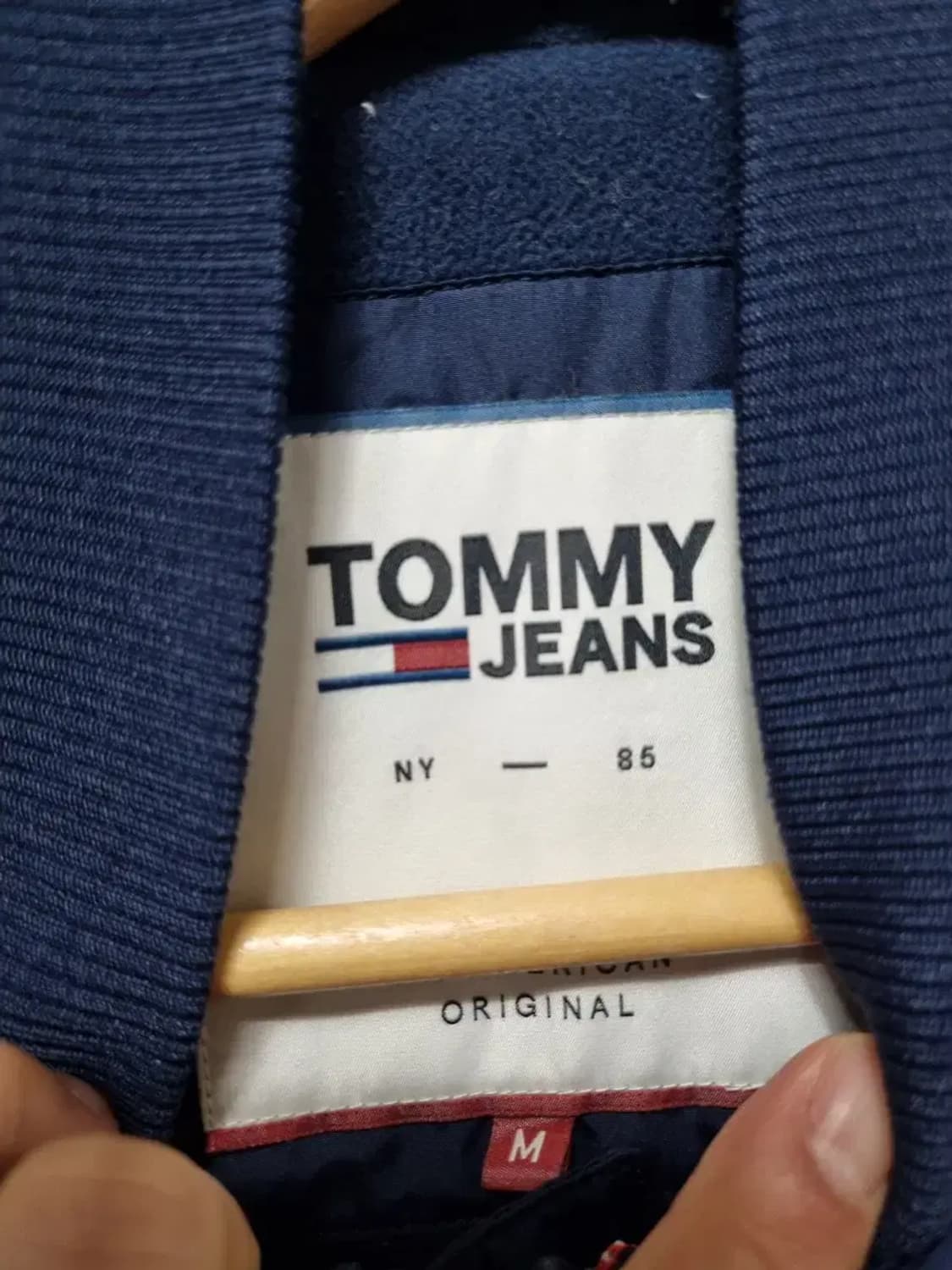 타미힐피거 네이비 퀼팅 점퍼 자켓 M 상품이미지4