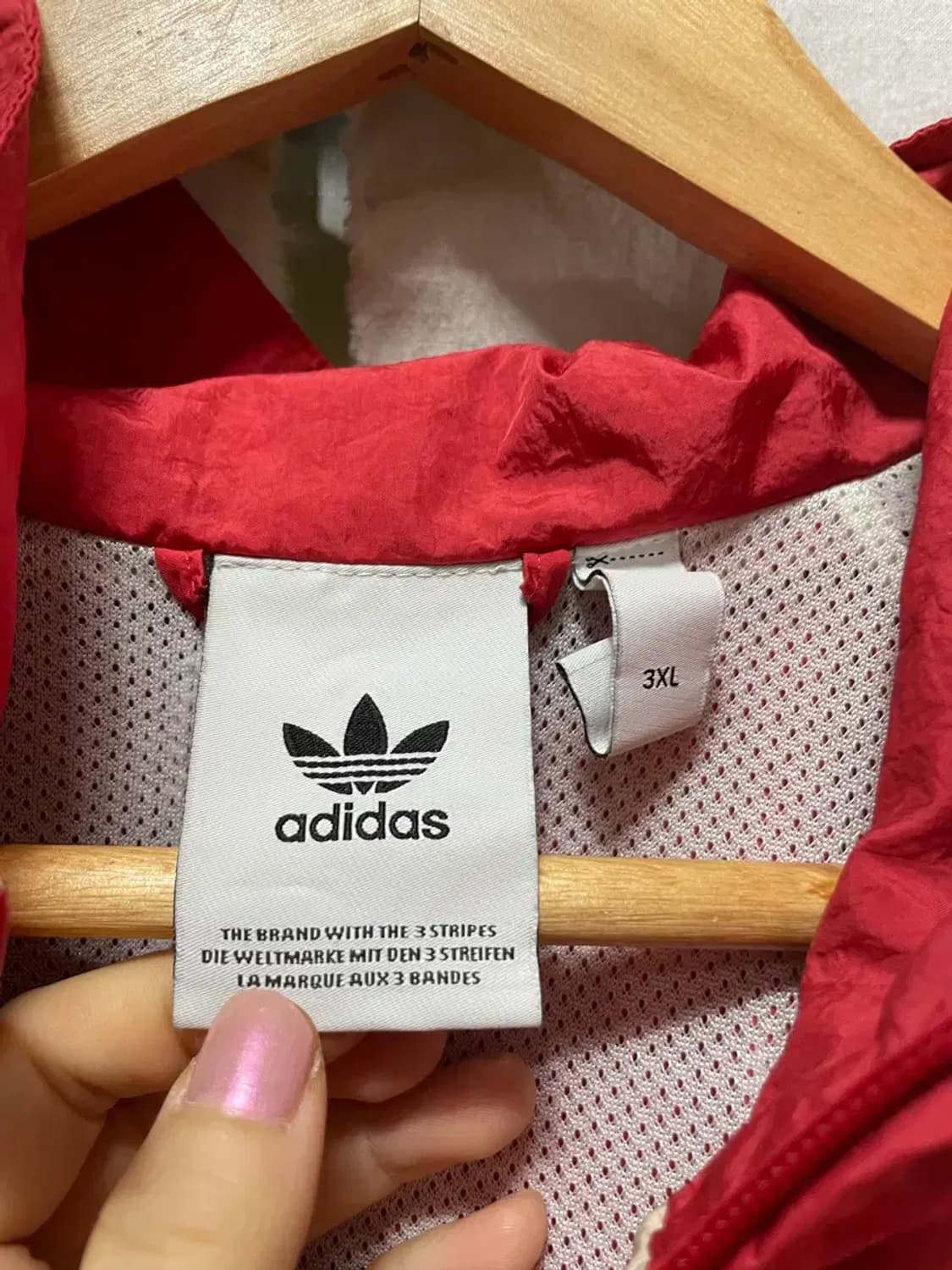 아디다스 오리지널 바람막이 자켓 셋업 3XL / L 상품이미지3