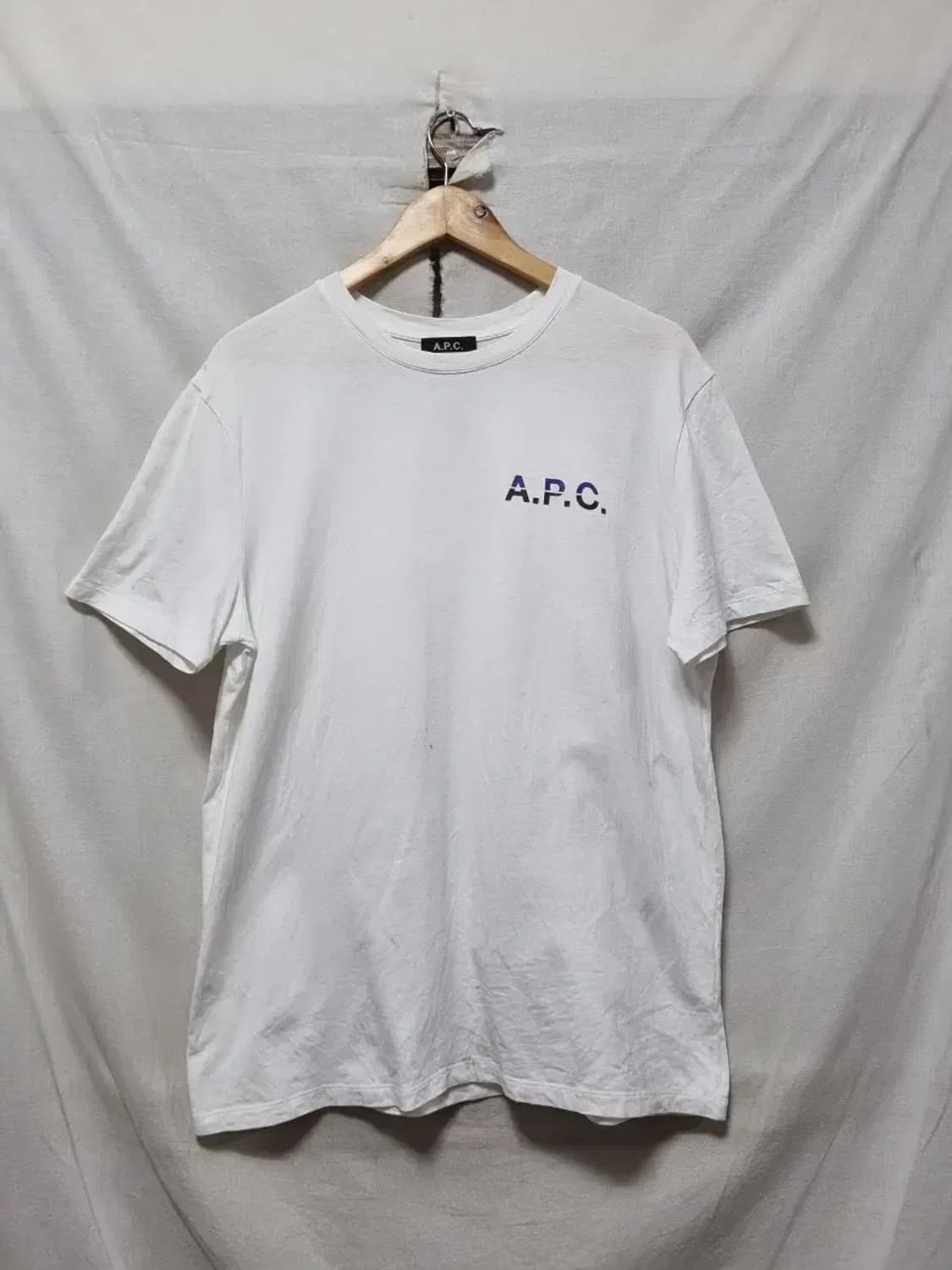 APC 로고 반팔 티셔츠 L 상품이미지1