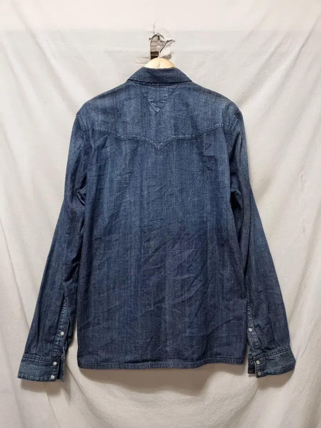 타미힐피거 데님 웨스턴 셔츠 XL 상품이미지2