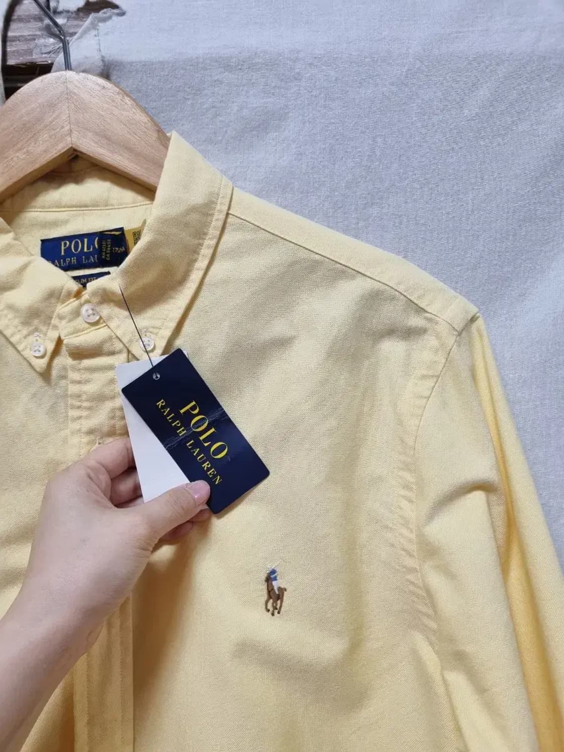 폴로 랄프로렌 슬림핏 셔츠 남방 M 상품이미지2