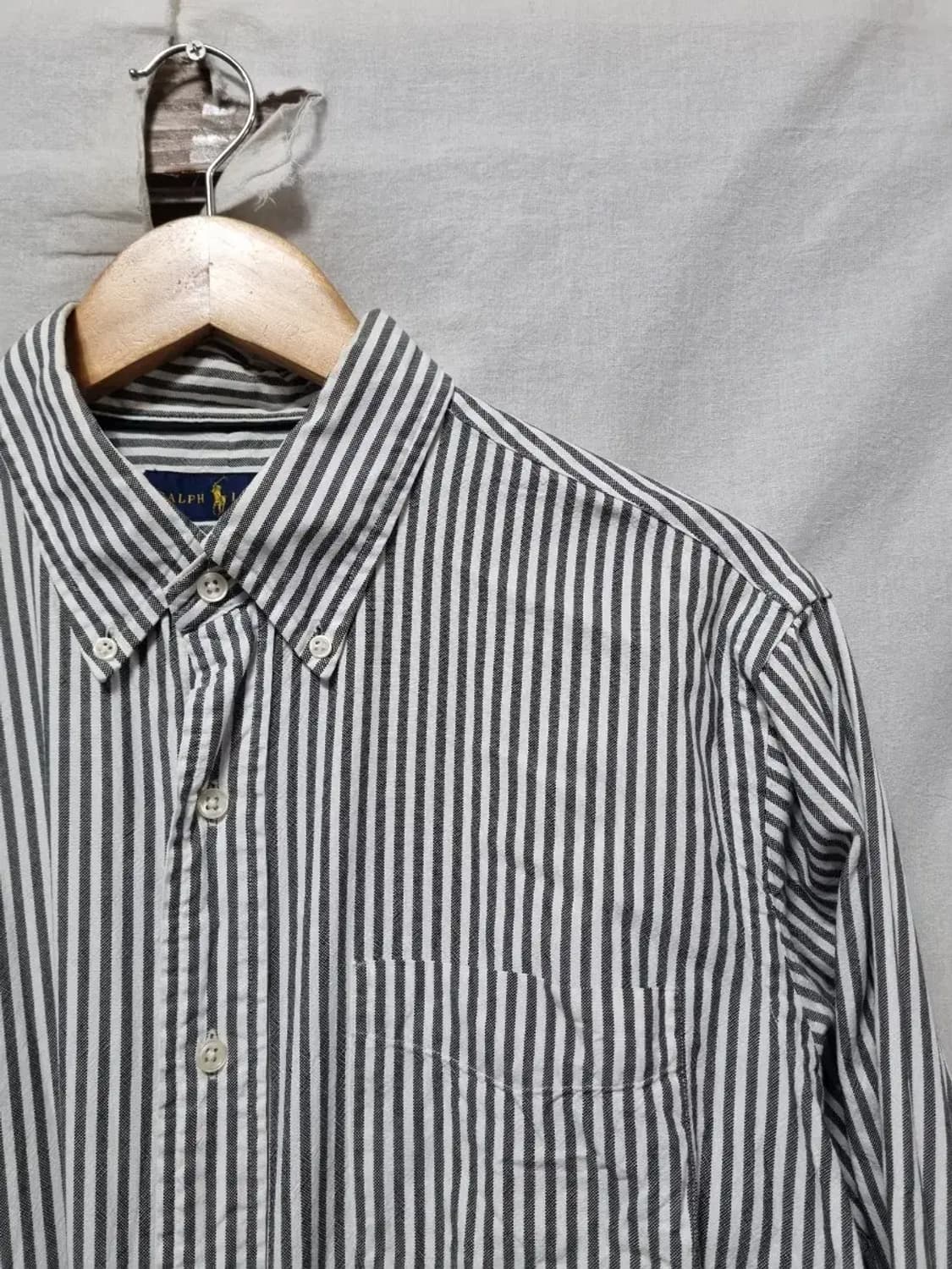 랄프로렌 스트라이프 셔츠 남방 L 상품이미지3